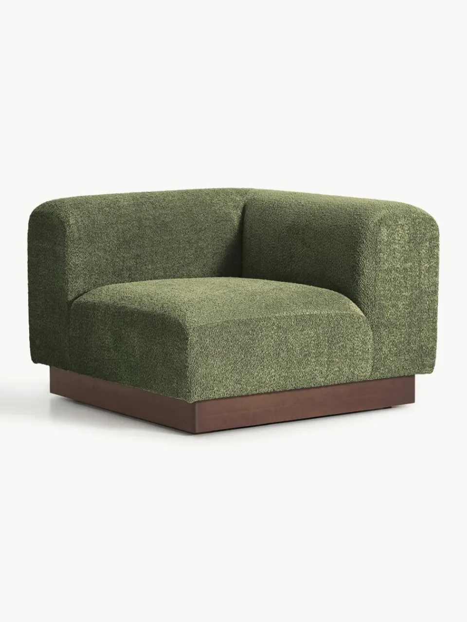 Hoekmodule Natalie van teddy-bouclé^Westwing Collection Discount