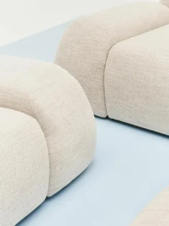 Hoekmodule Wolke van bouclé^Westwing Collection Sale