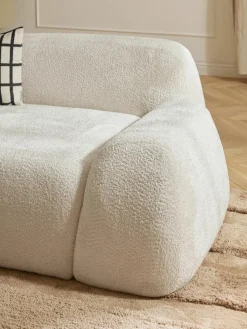 Hoekmodule Wolke van teddy-bouclé^Westwing Collection Online