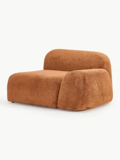 Hoekmodule Wolke van teddy-bouclé^Westwing Collection Fashion