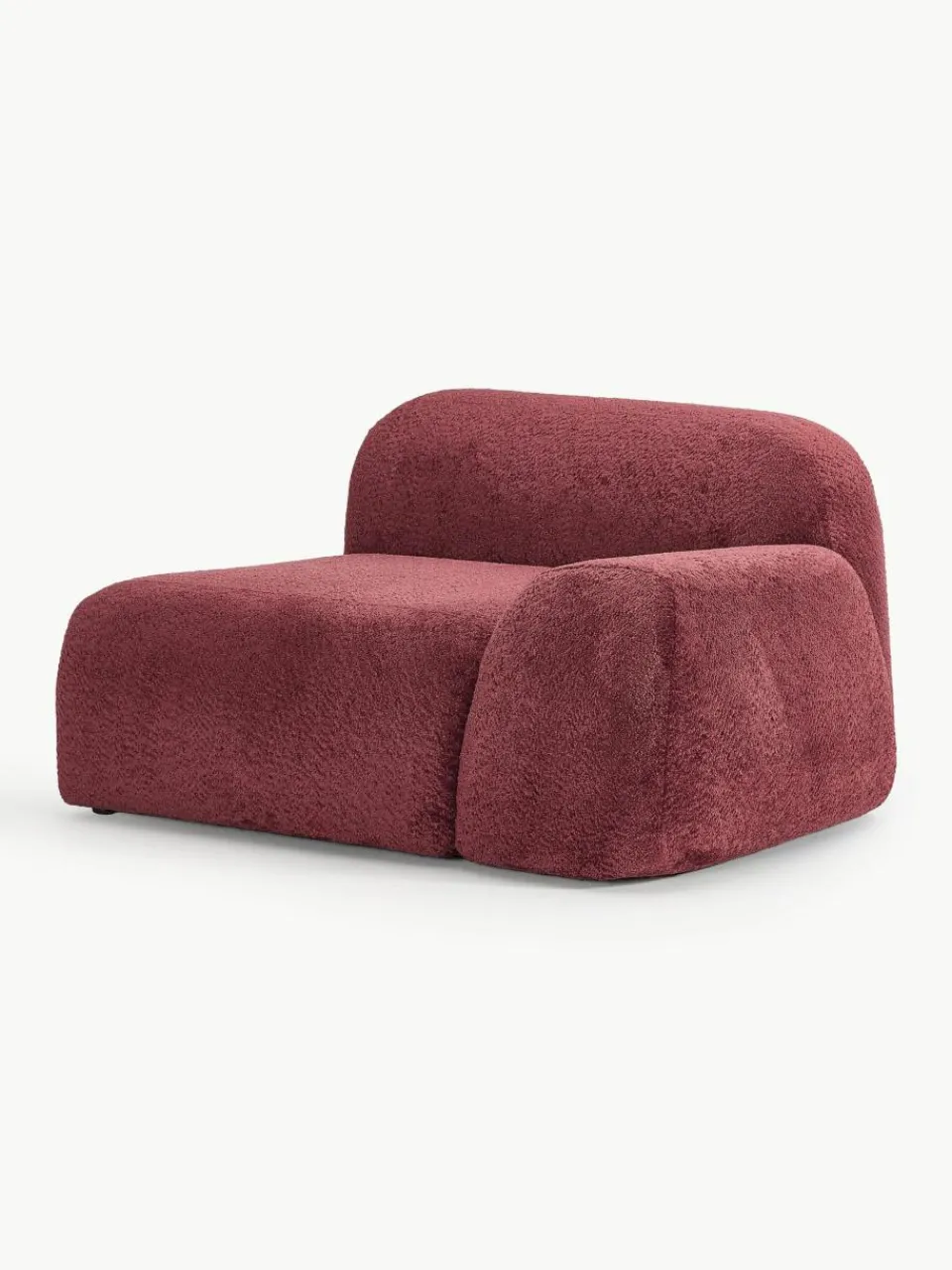 Hoekmodule Wolke van teddy-bouclé^Westwing Collection Fashion