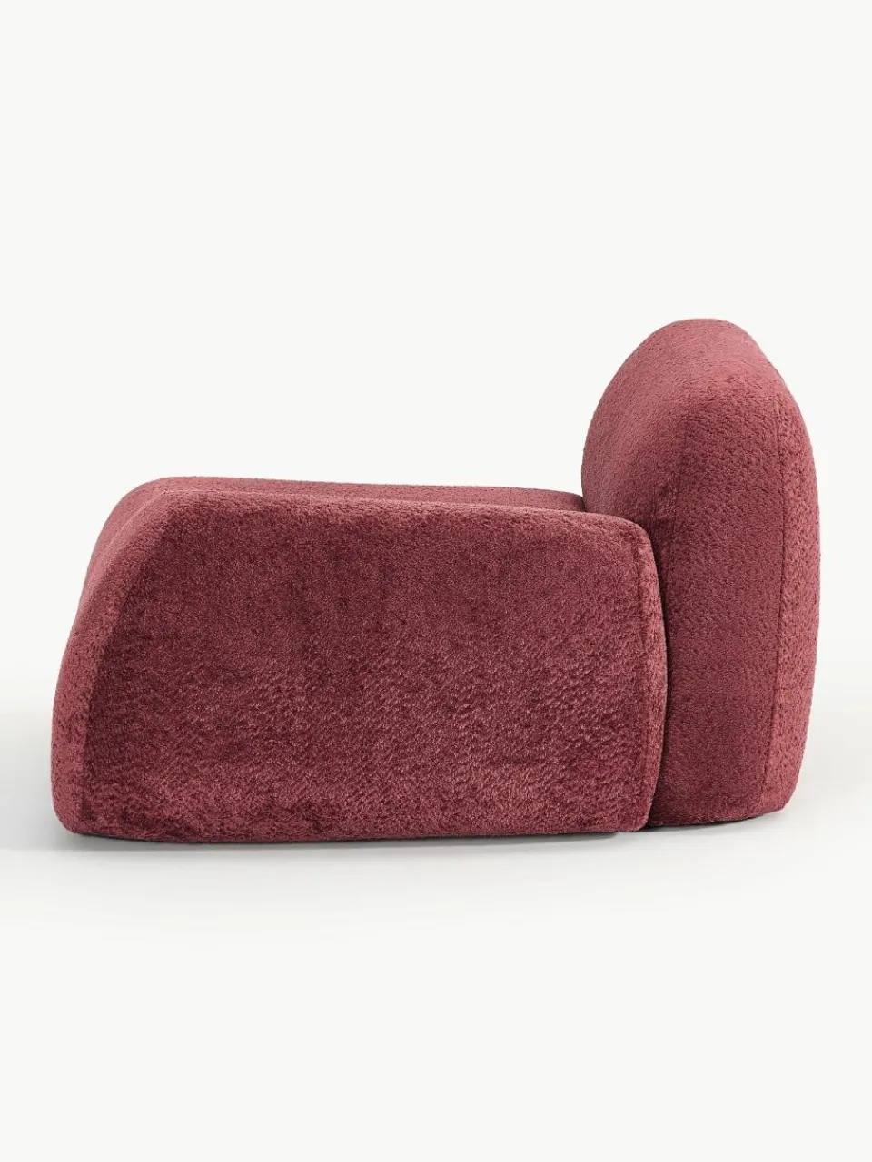 Hoekmodule Wolke van teddy-bouclé^Westwing Collection Fashion