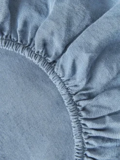 Hoeslaken Airy, gewassen linnen^Westwing Collection Sale