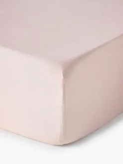 Hoeslaken Airy, gewassen linnen^Westwing Collection Sale