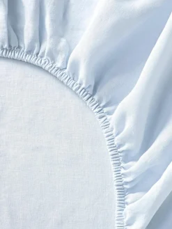 Hoeslaken Airy, gewassen linnen^Westwing Collection Outlet