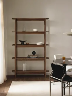 Hoge houten wandkast Libby^Westwing Collection Sale