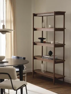 Hoge houten wandkast Libby^Westwing Collection Sale