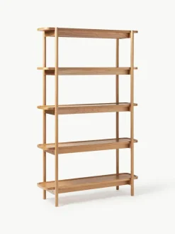 Hoge houten wandkast Libby^Westwing Collection New