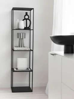 Hoge metalen wandrek Expo^Westwing Discount