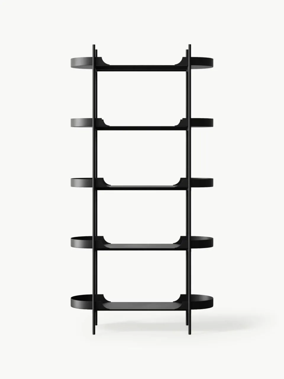 Hoge metalen wandrek Taru^Westwing Collection Clearance