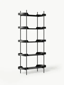 Hoge metalen wandrek Taru^Westwing Collection Clearance