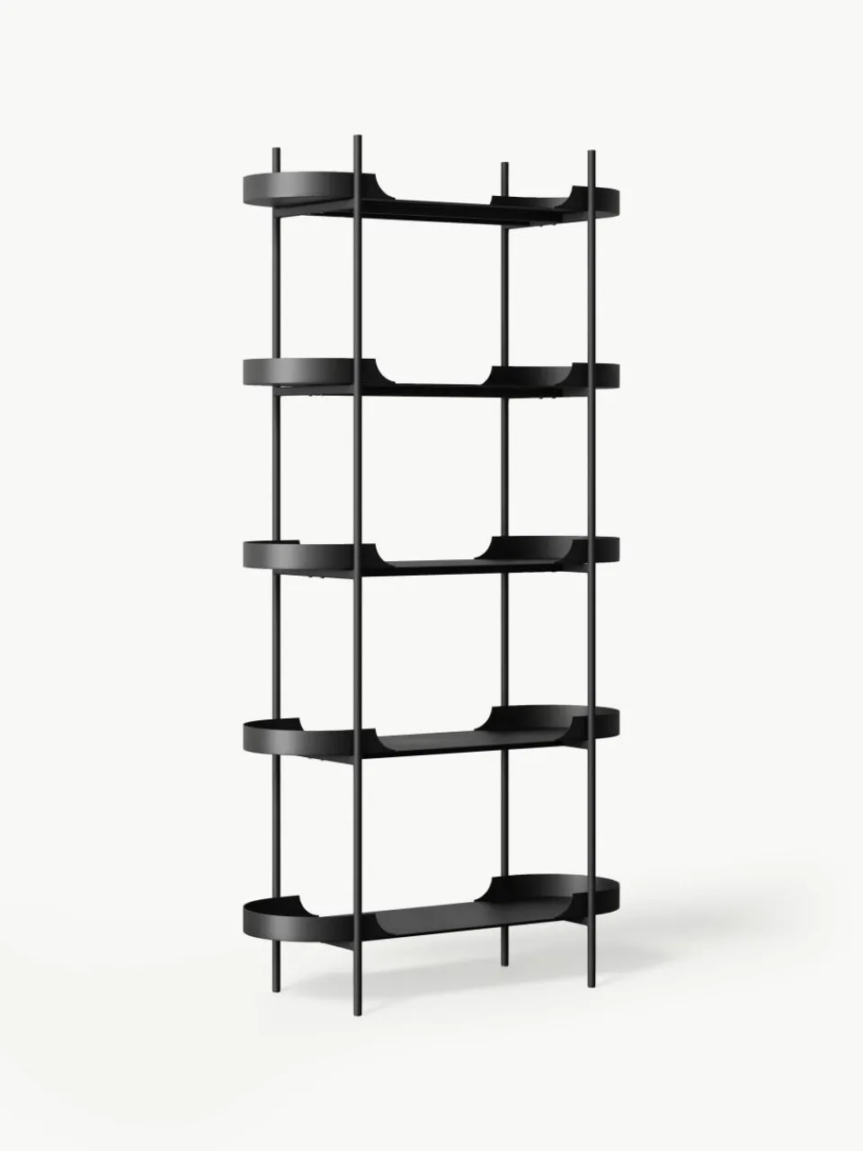 Hoge metalen wandrek Taru^Westwing Collection Clearance