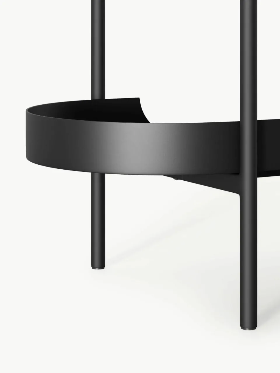 Hoge metalen wandrek Taru^Westwing Collection Clearance
