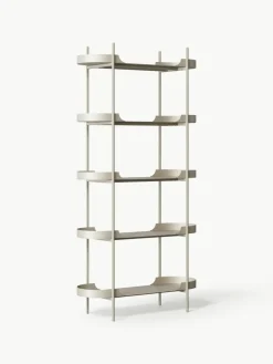 Hoge metalen wandrek Taru^Westwing Collection Fashion