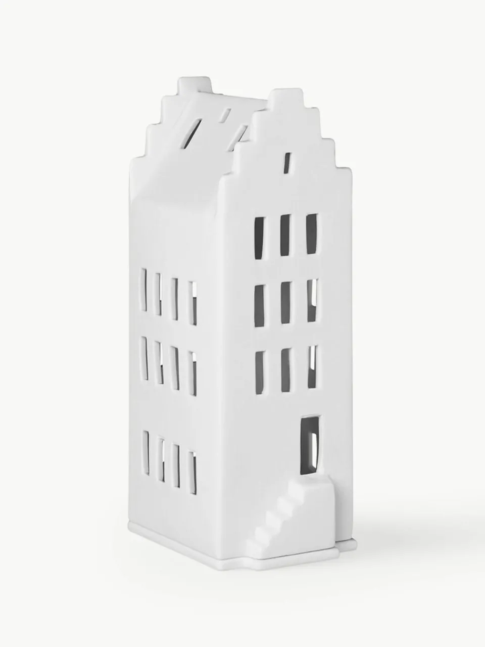 Hoge porseleinen lichthuis Living, H 20 cm^Westwing Sale