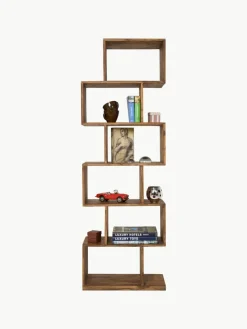 Hoog wandrek Authentico Zick Zack van sheeshamhout^Kare Design Online