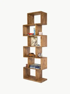 Hoog wandrek Authentico Zick Zack van sheeshamhout^Kare Design Online