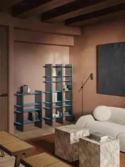 Hoog wandrek Rami met metalen elementen^Westwing Collection Fashion