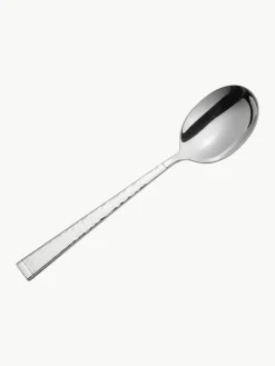 Hoogglans gepolijste bestekset Blacksmith met gehamerde handgrepen, 6 personen (30-delig)^Villeroy & Boch Hot
