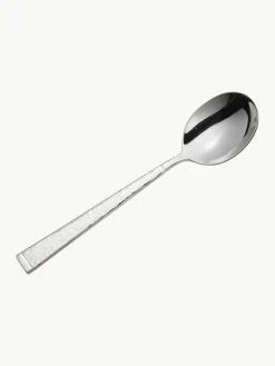 Hoogglans gepolijste bestekset Blacksmith met gehamerde handgrepen, 6 personen (30-delig)^Villeroy & Boch Hot