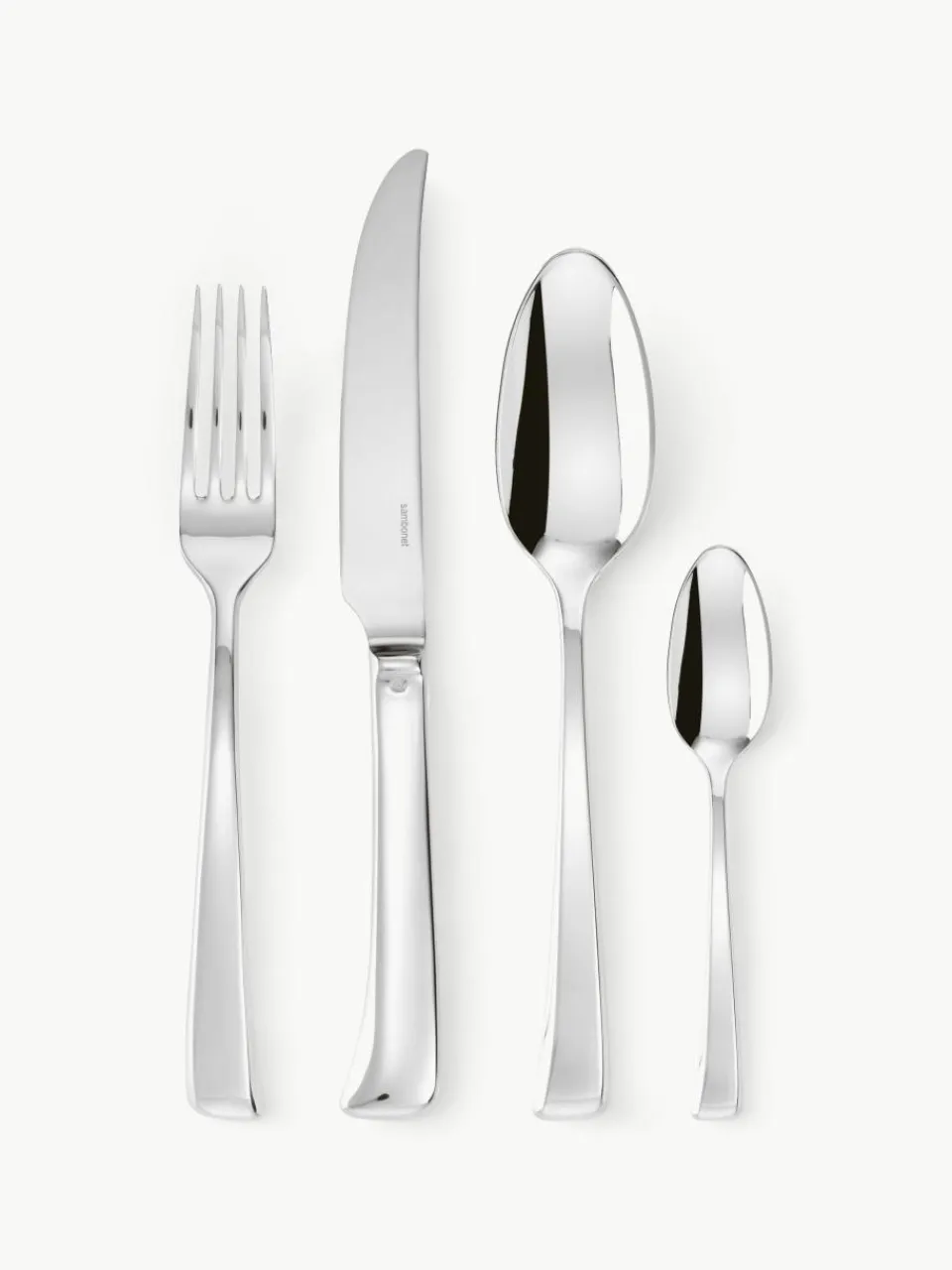 Hoogglans gepolijste bestekset Imagine, 6 personen (24-delig)^sambonet Fashion