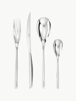 Hoogglans gepolijste bestekset Bamboo, 6 personen (24-delig)^sambonet Online