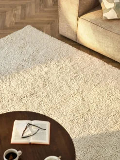 Hoogpolig vloerkleed Kasper van wol^Westwing Collection Fashion