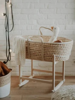Houten babymandhouder Moses^Westwing Outlet