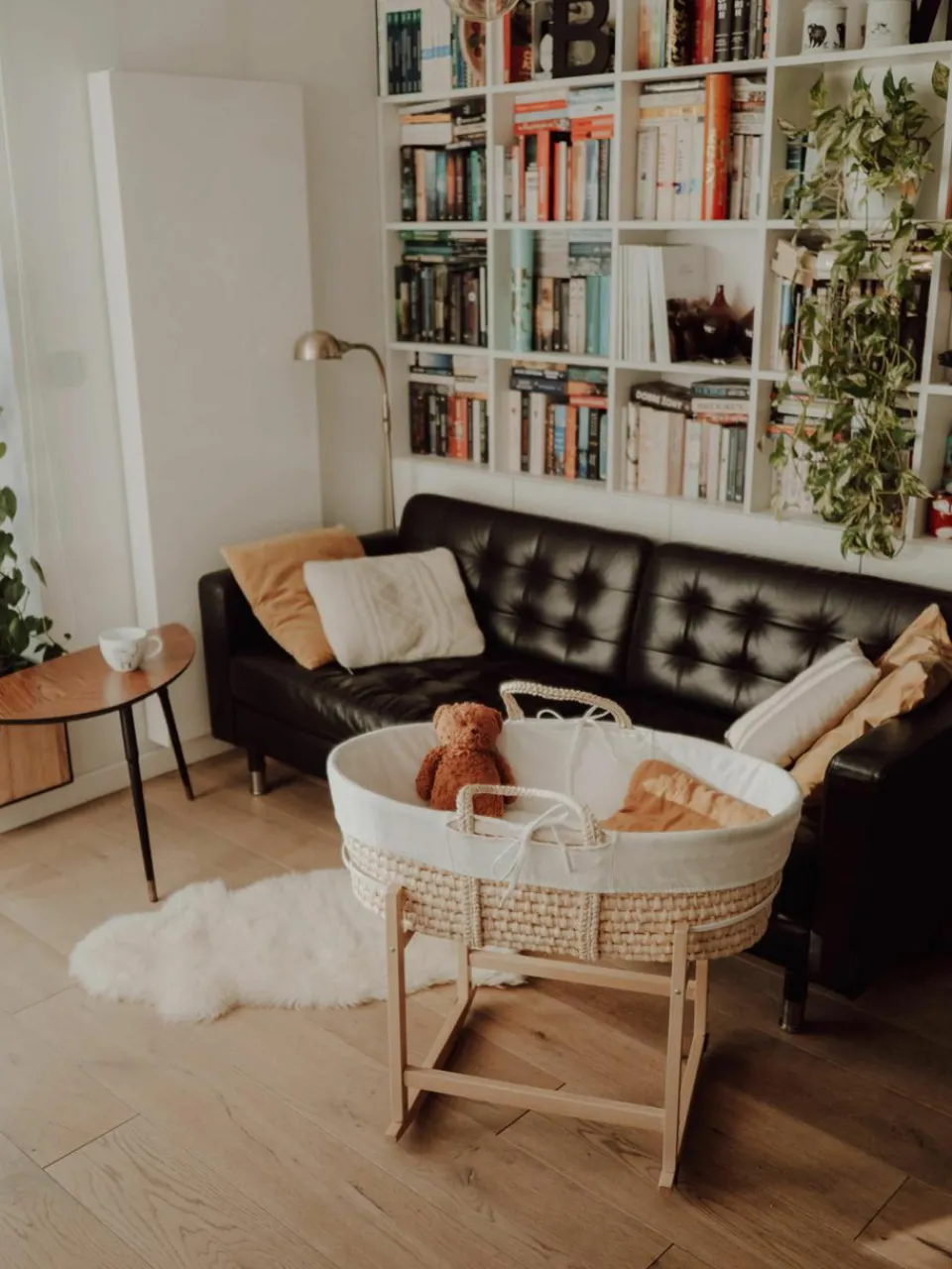 Houten babymandhouder Moses^Westwing Outlet
