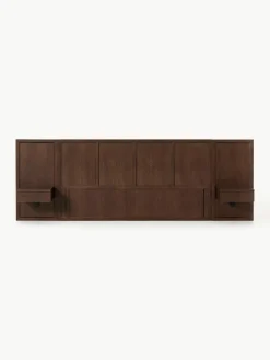Houten bed Nanto met lades en hoofdeinde^Westwing Collection Online