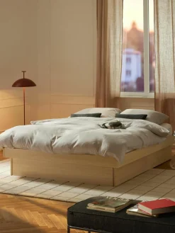 Houten bed Sato met lades^Westwing Collection Discount
