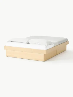 Houten bed Sato met lades^Westwing Collection Discount