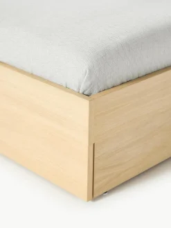 Houten bed Sato met lades^Westwing Collection Discount