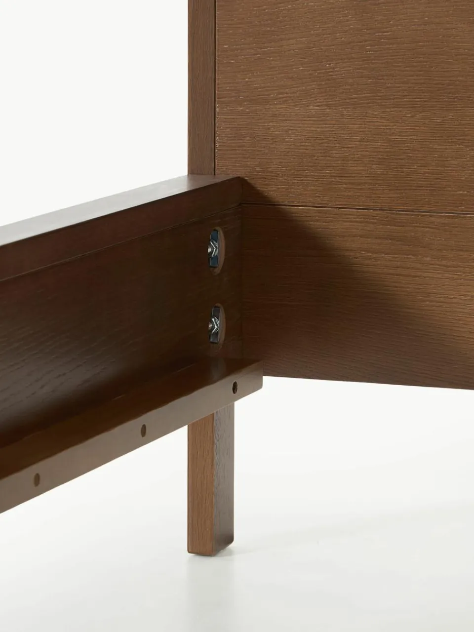 Houten bed Tammy met hoofdeinde^Westwing Collection Hot