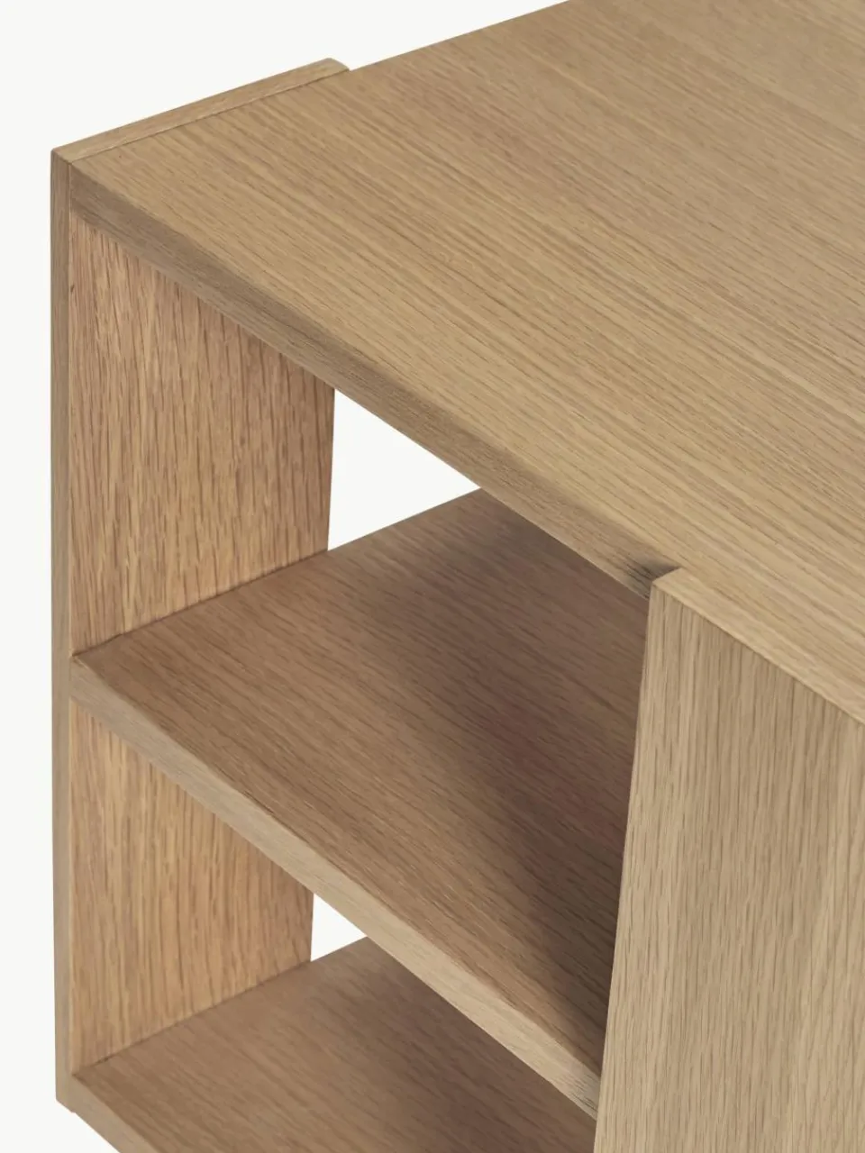 Houten bijzettafel Merge^Hübsch Sale