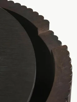 Houten bijzettafel Nele met opbergruimte^Westwing Collection Clearance