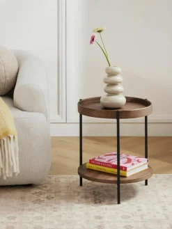 Houten bijzettafel Renee^Westwing Collection Discount