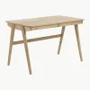 Houten bureau Jacques met kabeldoorgang^Westwing Online
