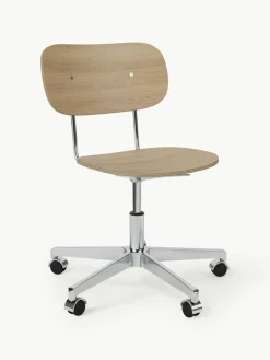 Houten bureaustoel Co, in hoogte verstelbaar^Audo Copenhagen Fashion