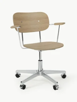 Houten bureaustoel Co, in hoogte verstelbaar^Audo Copenhagen Clearance