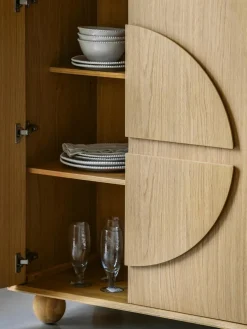 Houten dressoir Geo^Westwing Fashion