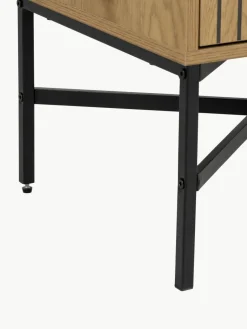 Houten dressoir Jaipur met geribbelde voorkant^Westwing New