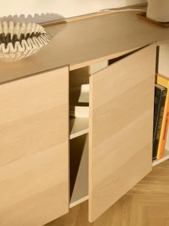 Houten dressoir Larsen^Westwing Collection Clearance