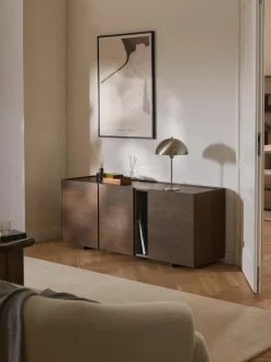 Houten dressoir Larsen^Westwing Collection New