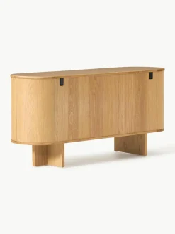 Houten dressoir Zumi met afgeronde hoeken^Westwing Collection Sale