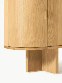 Houten dressoir Zumi met afgeronde hoeken^Westwing Collection Sale