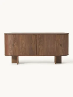Houten dressoir Zumi met afgeronde hoeken^Westwing Collection Clearance