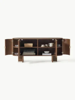 Houten dressoir Zumi met afgeronde hoeken^Westwing Collection Clearance