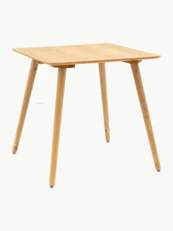 Houten eettafel Hatfield, 77 x 77 cm^Westwing Fashion