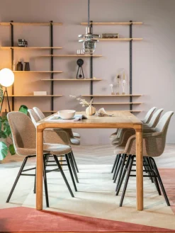 Houten eettafel Storm, in verschillende formaten^Zuiver Best